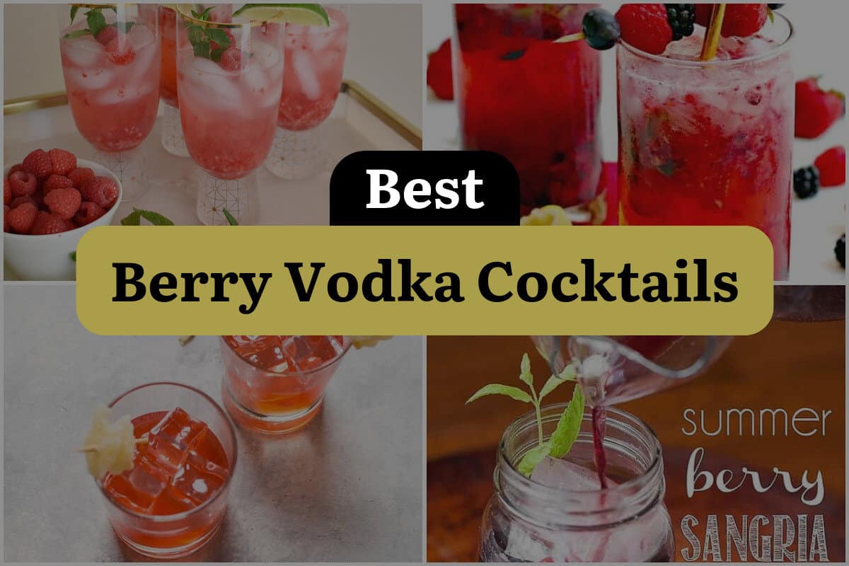 32 Best Berry Vodka Cocktails