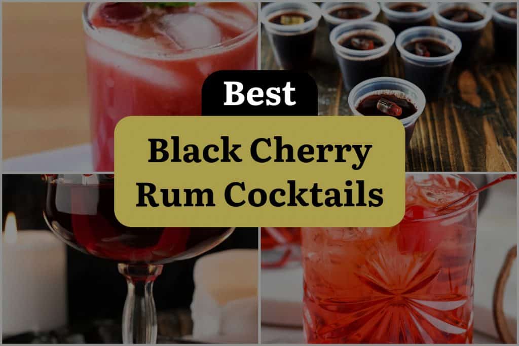 Black Cherry Rum Cocktails That Will Rock Your World Dinewithdrinks