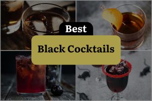 23 Best Black Cocktails