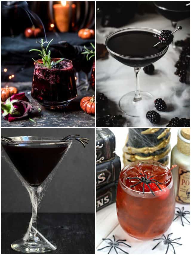 8 Black Widow Themed Cocktails To Tangle Your Taste Buds