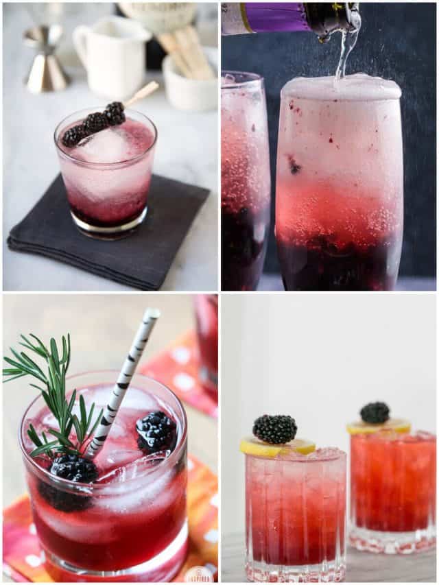 22 Blackberry Gin Cocktails To Shake Up Your Summer Nights!