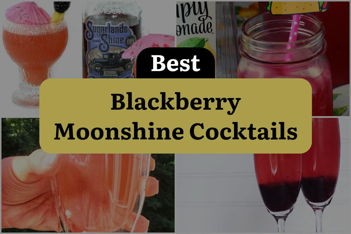 6 Best Blackberry Moonshine Cocktails