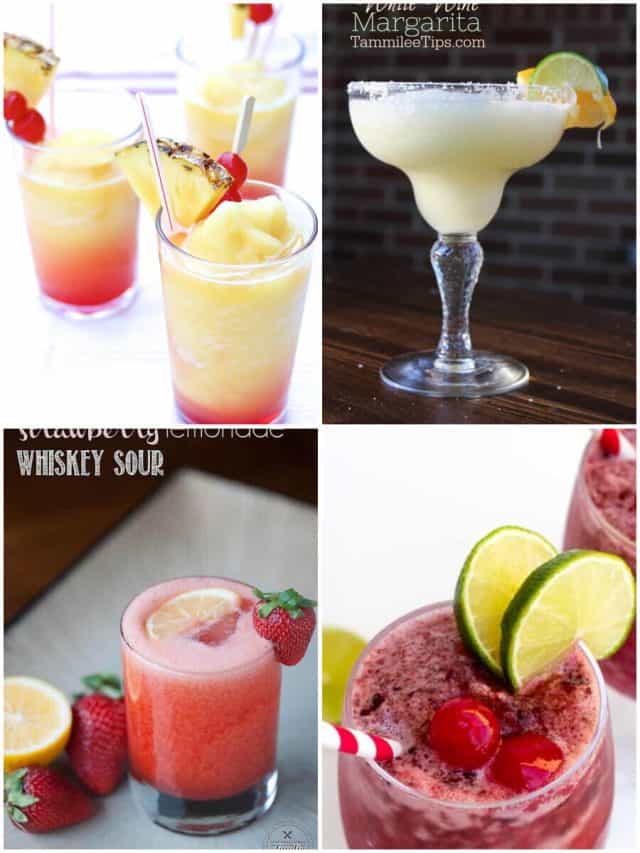 26 Blended Cocktails To Shake Up Your Summer Soiree!