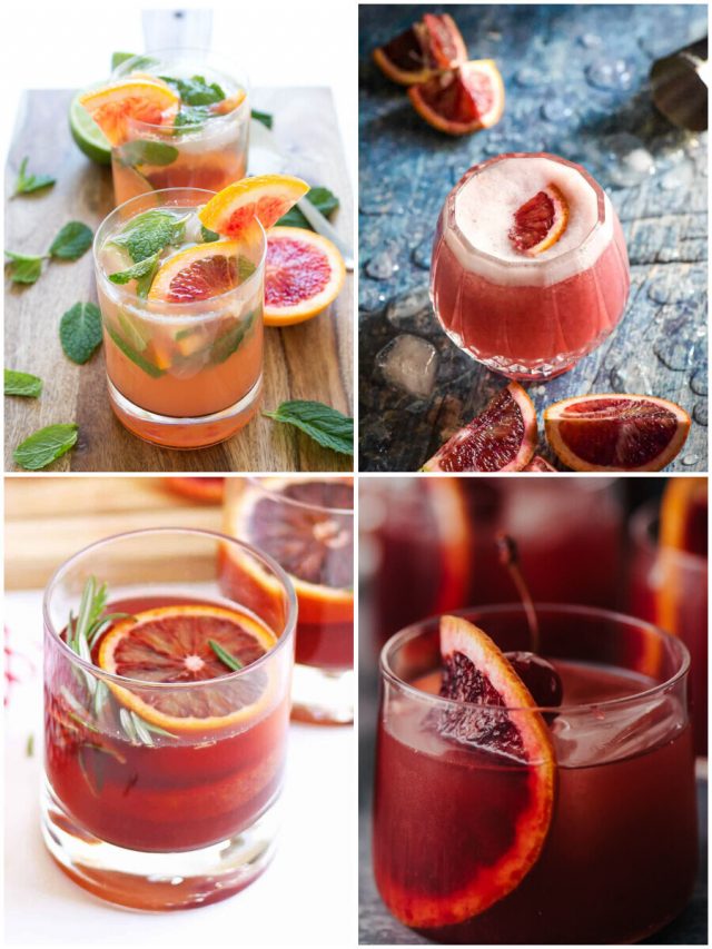 26 Blood Orange Cocktails That Will Up Your Mixology Game!