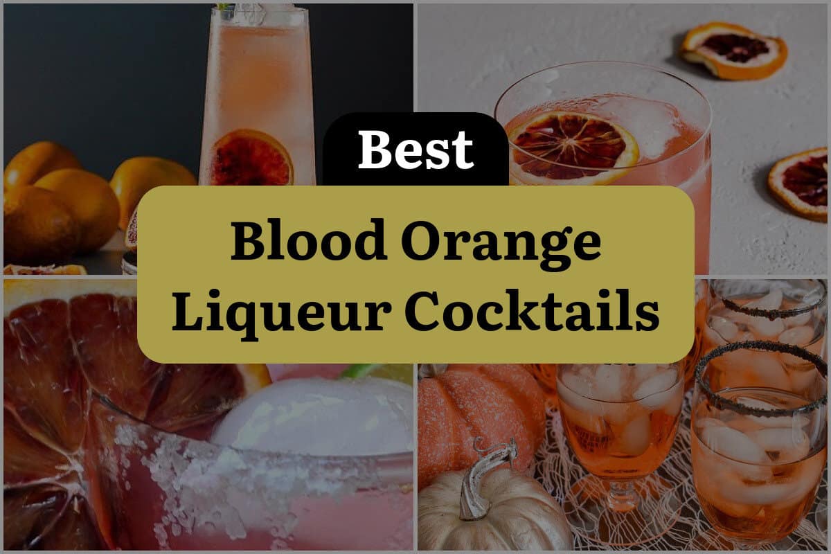 15 Best Blood Orange Liqueur Cocktails