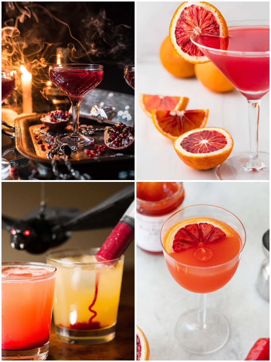 26 Blood Red Cocktails that will make your heart skip a beat
