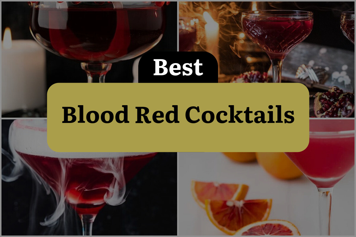 29 Best Blood Red Cocktails