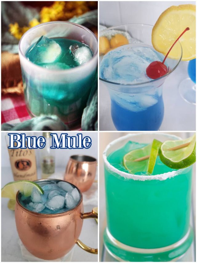 26 Blue Cocktails To Give You The Bluest High