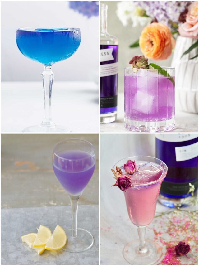 10 Blue Gin Cocktails To Make Waves At Your Next Party!