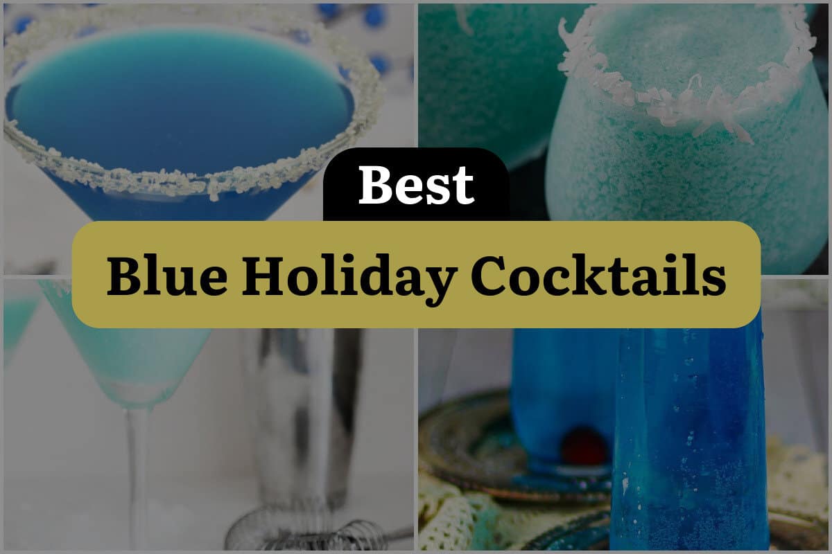 15 Best Blue Holiday Cocktails