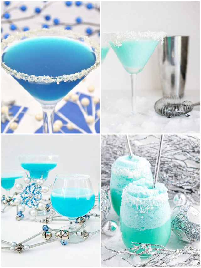14 Blue Winter Cocktails To Keep Your Spirits Bright!