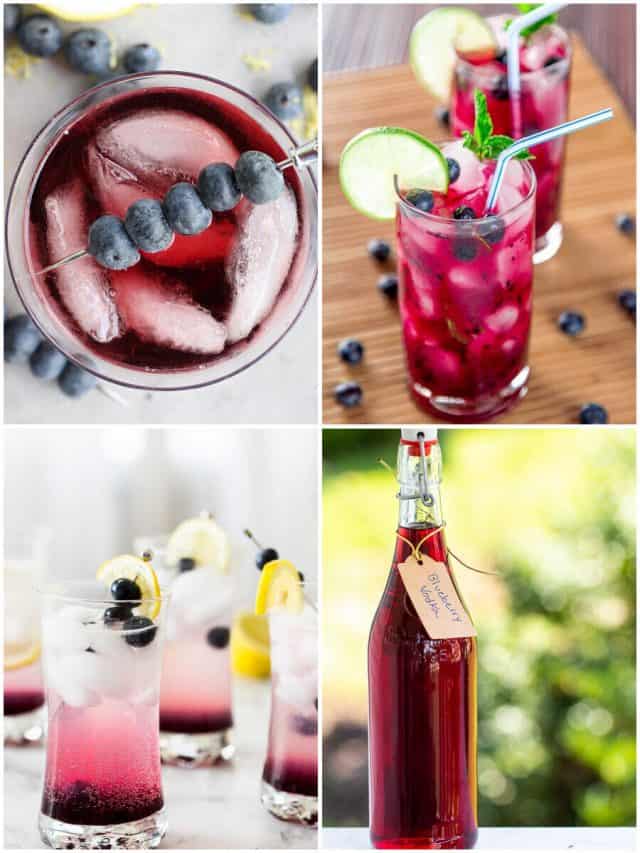 26 Blueberry Cocktails To Shake Up Your Summer!