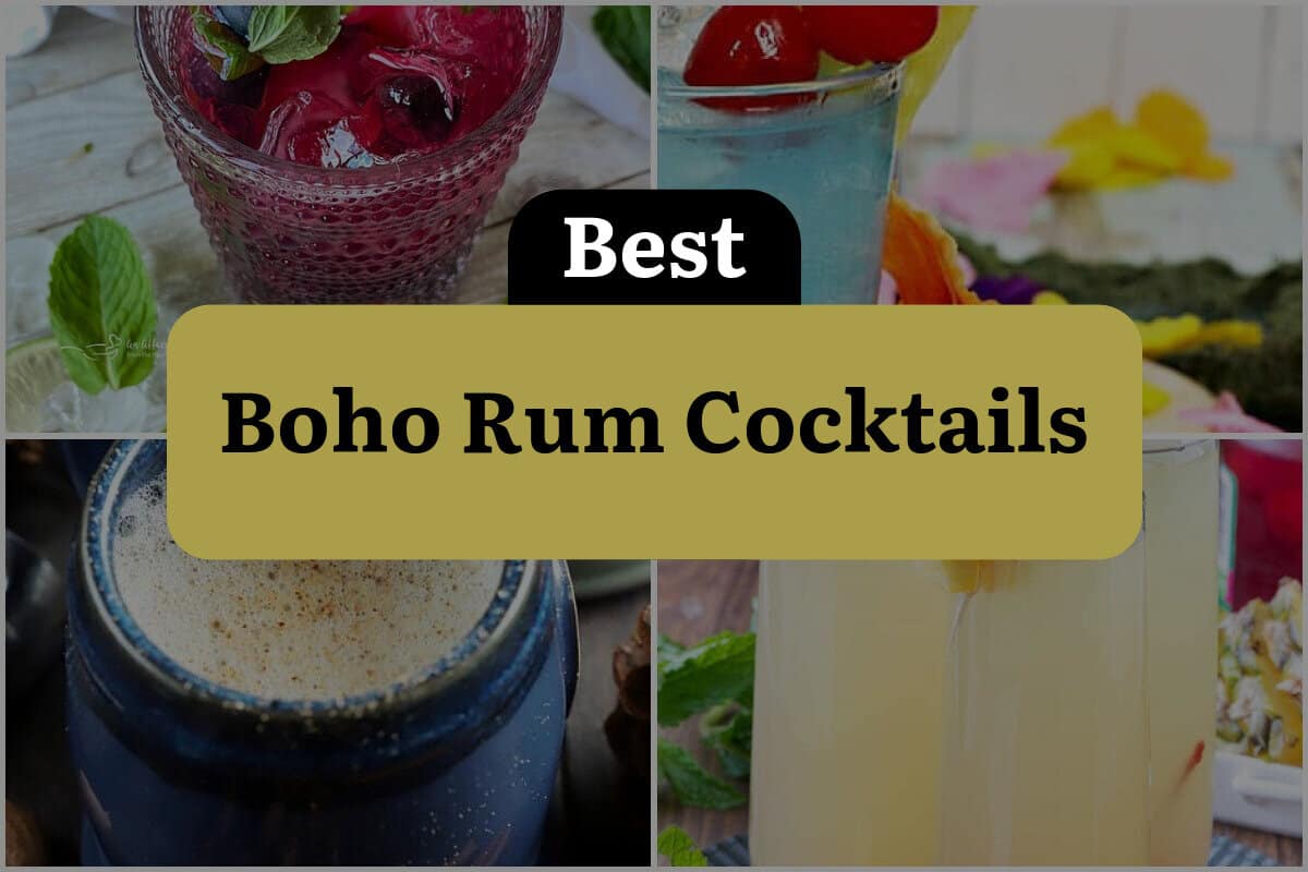 7 Best Boho Rum Cocktails