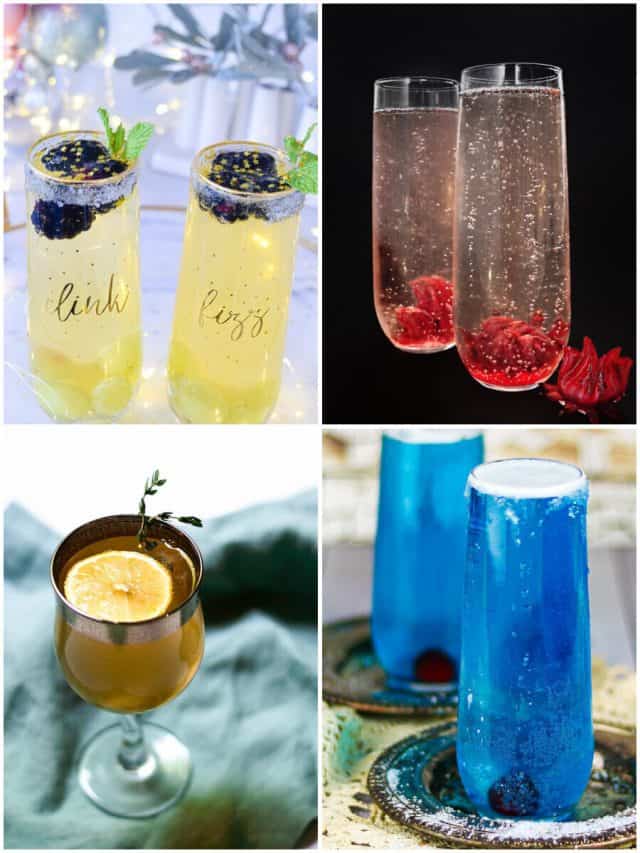 26 Bubbly New Years Cocktails To Ring In 2022 With Extra Fizz!