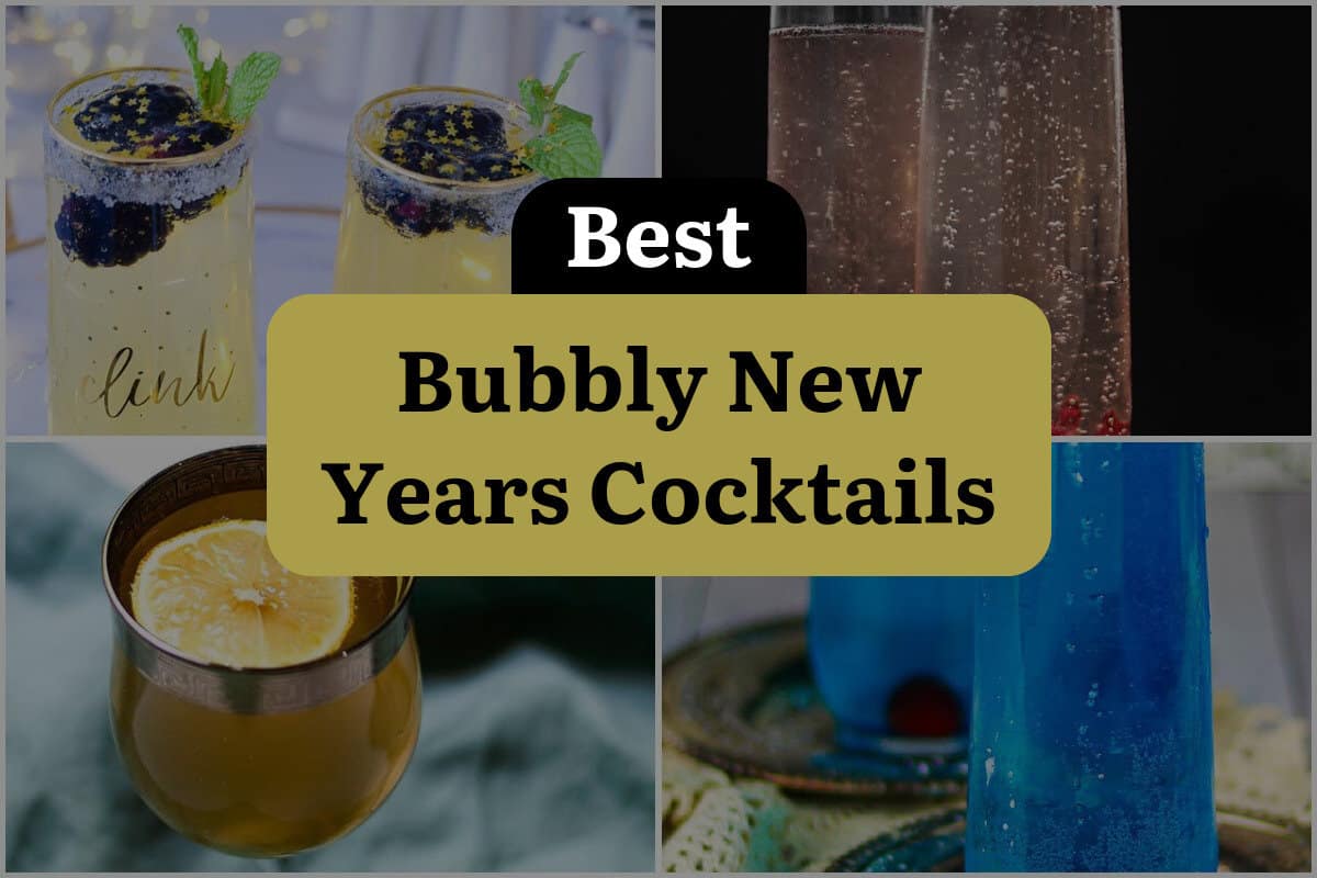 28 Best Bubbly New Years Cocktails