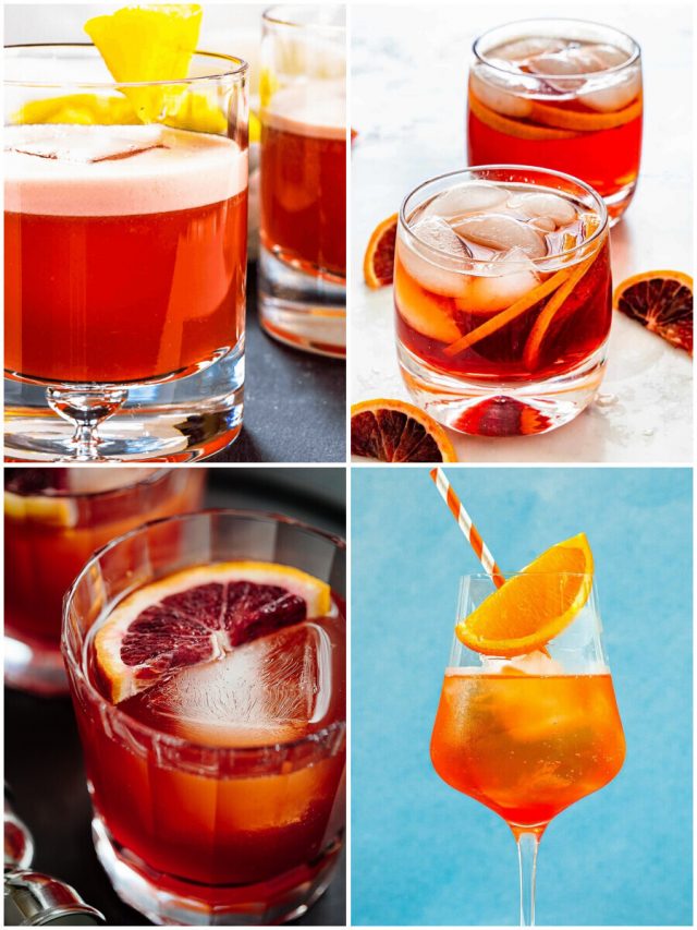 12 Campari Holiday Cocktails To Lift Your Spirits This Season!
