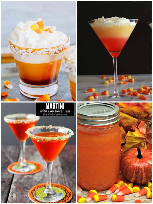 10 Candy Corn Cocktails That Will Sweeten Your Spirits