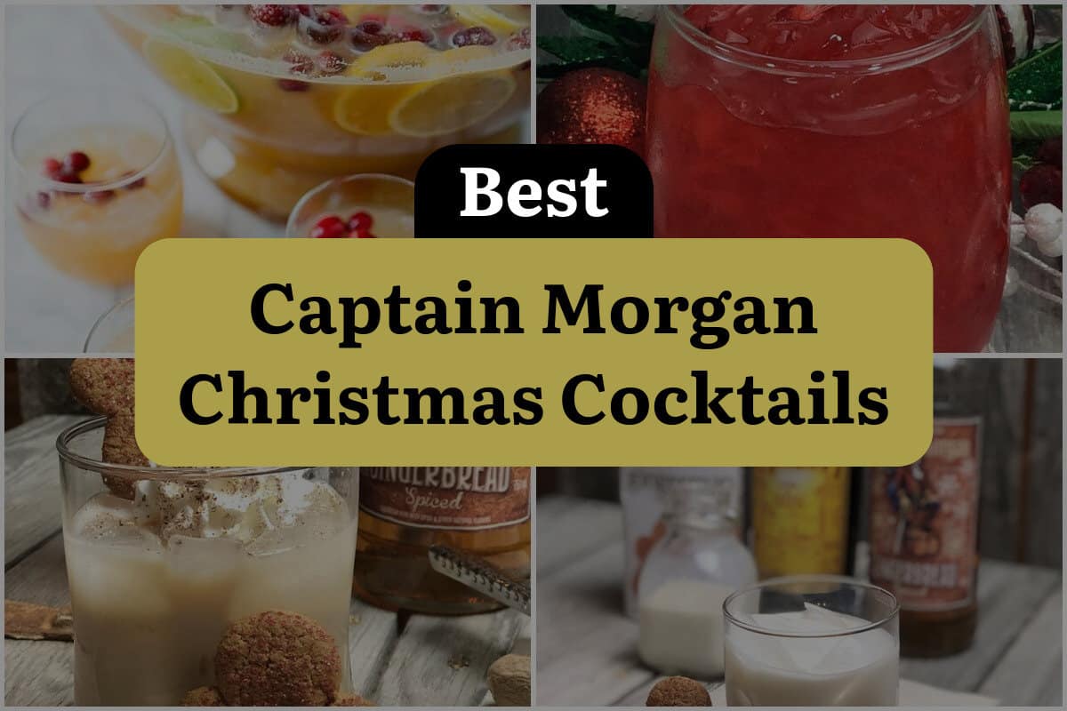 4 Best Captain Morgan Christmas Cocktails