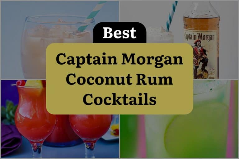 9 Best Captain Morgan Coconut Rum Cocktails | DineWithDrinks