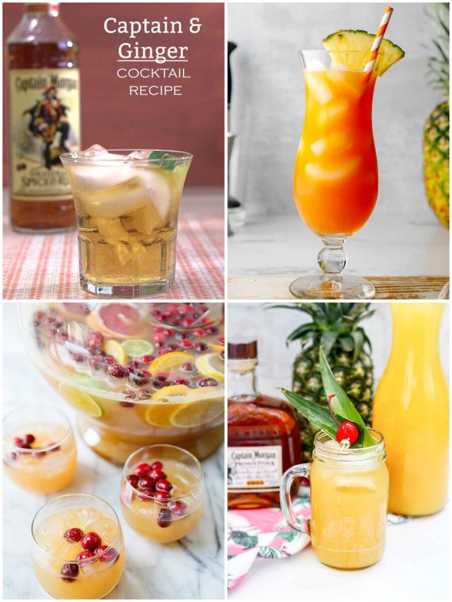 12 Captain Morgan Spiced Rum Cocktails To Rock Your World!