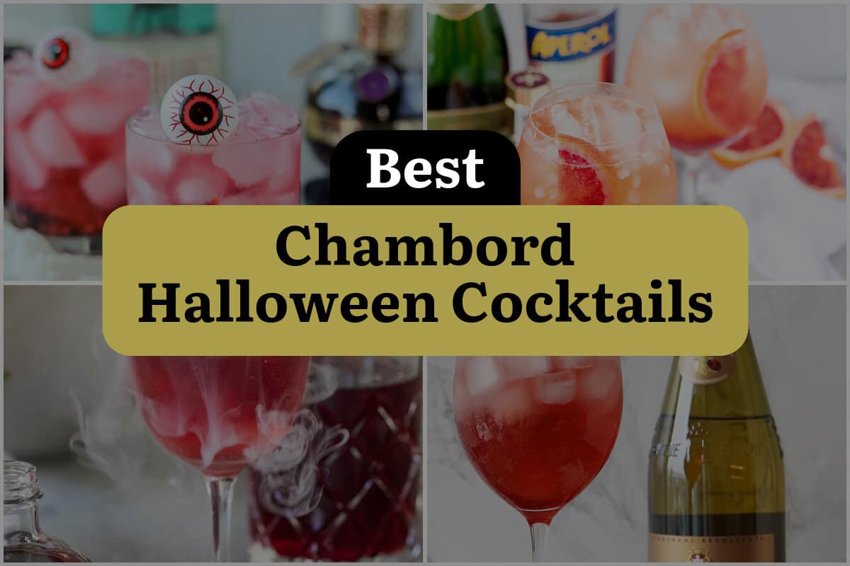 12 Best Chambord Halloween Cocktails