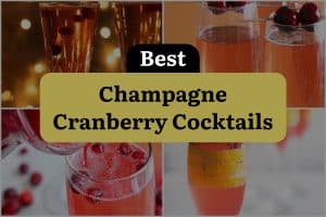 19 Best Champagne Cranberry Cocktails
