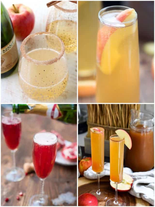 9 Champagne Fall Cocktails To Make Your Autumn Sparkle