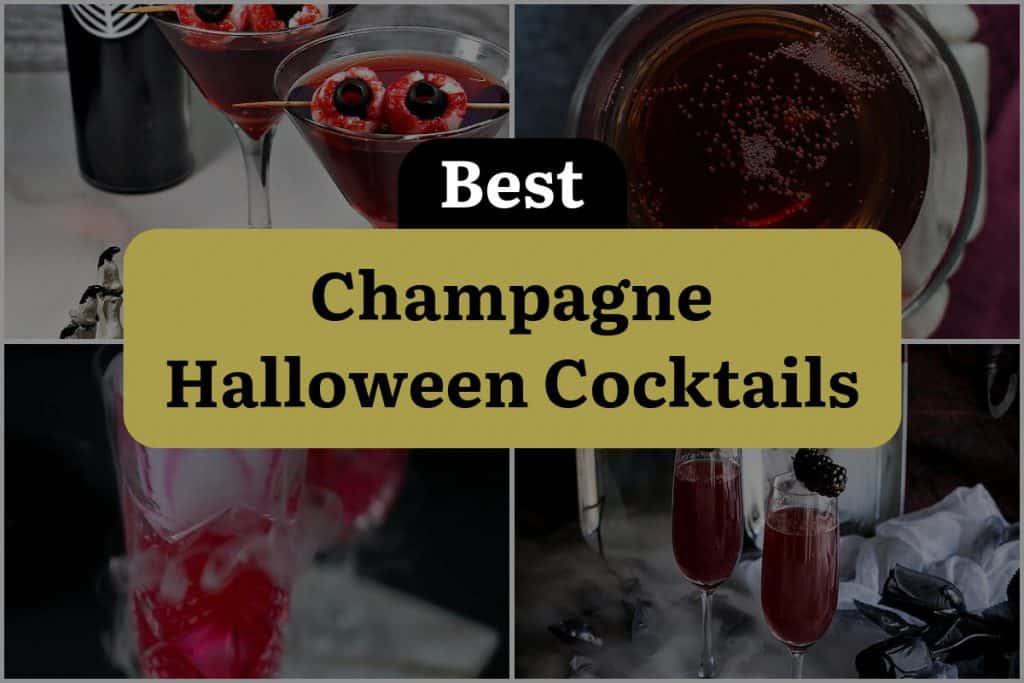 11 Champagne Halloween Cocktails to Raise Your Spirits! | DineWithDrinks