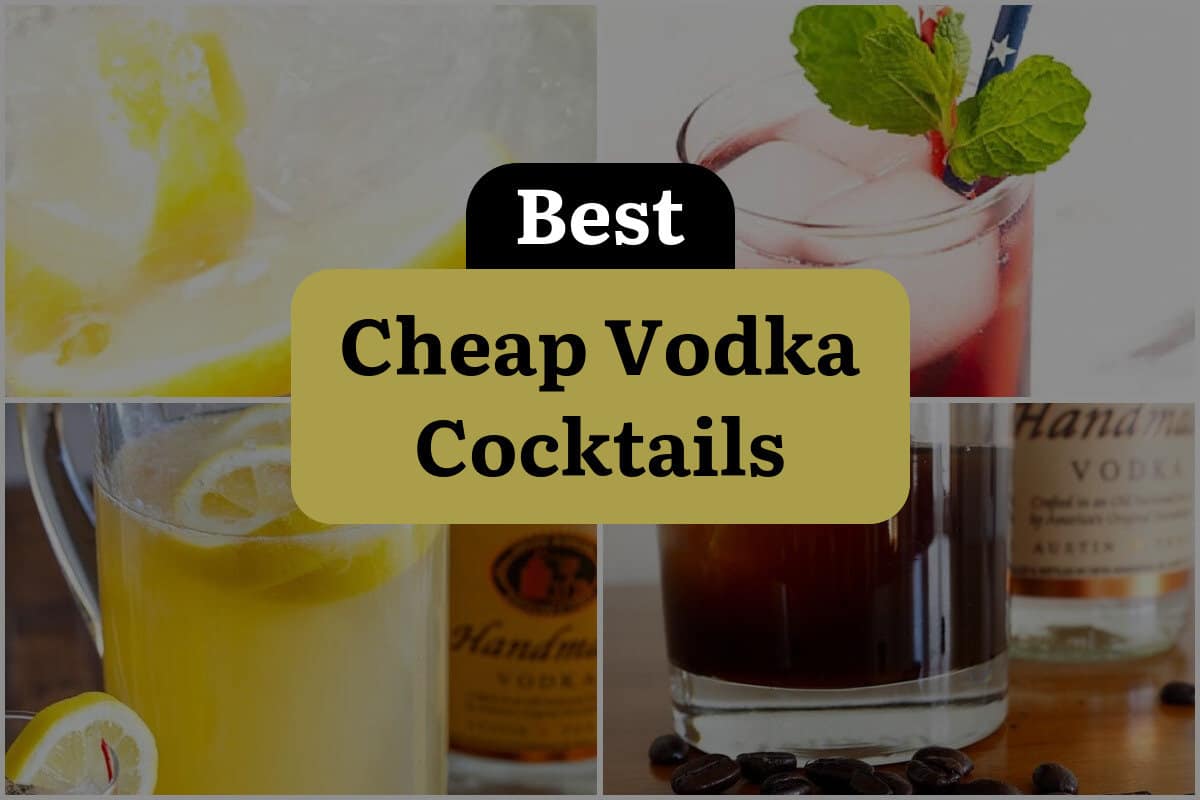 5 Best Cheap Vodka Cocktails