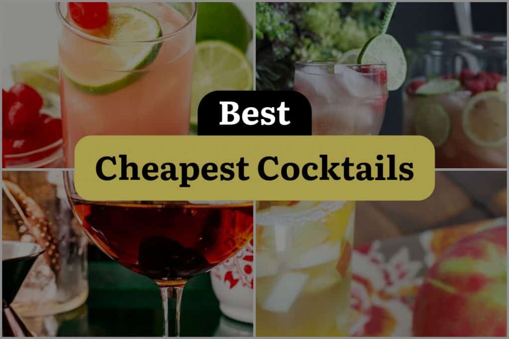 5 Cheapest Cocktails for Happy Hour: Sip, Save and Savor! | DineWithDrinks