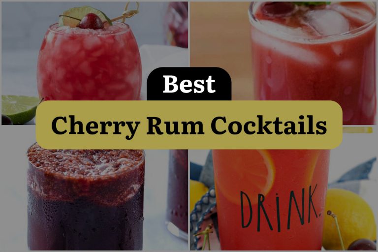17 Cherry Rum Cocktails That Will Rock Your World! DineWithDrinks