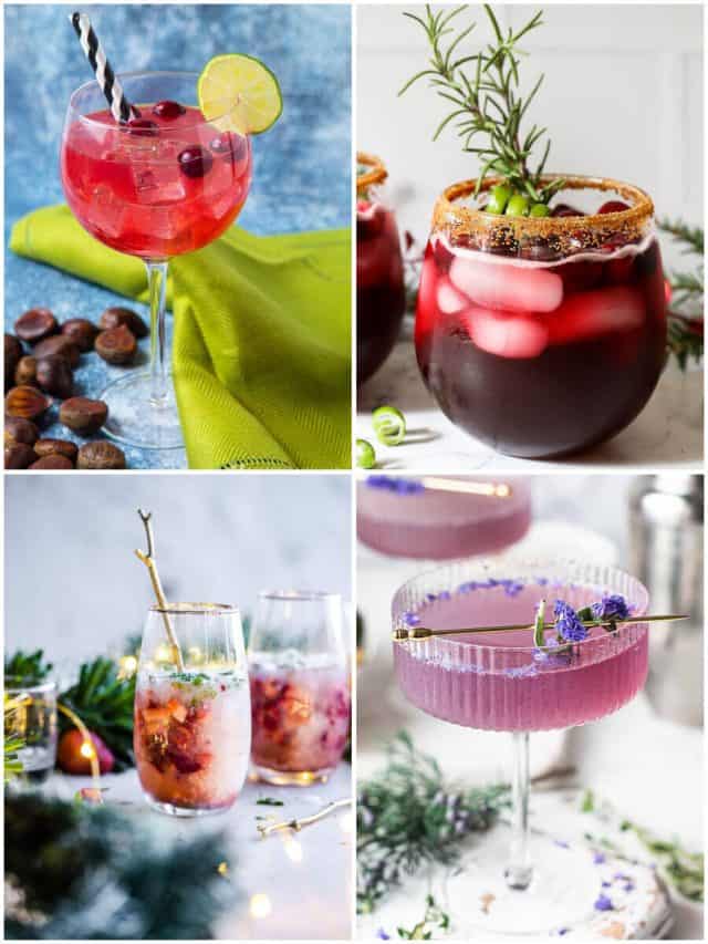 21 Christmas Gin Cocktails That Will Make Your Spirits Bright