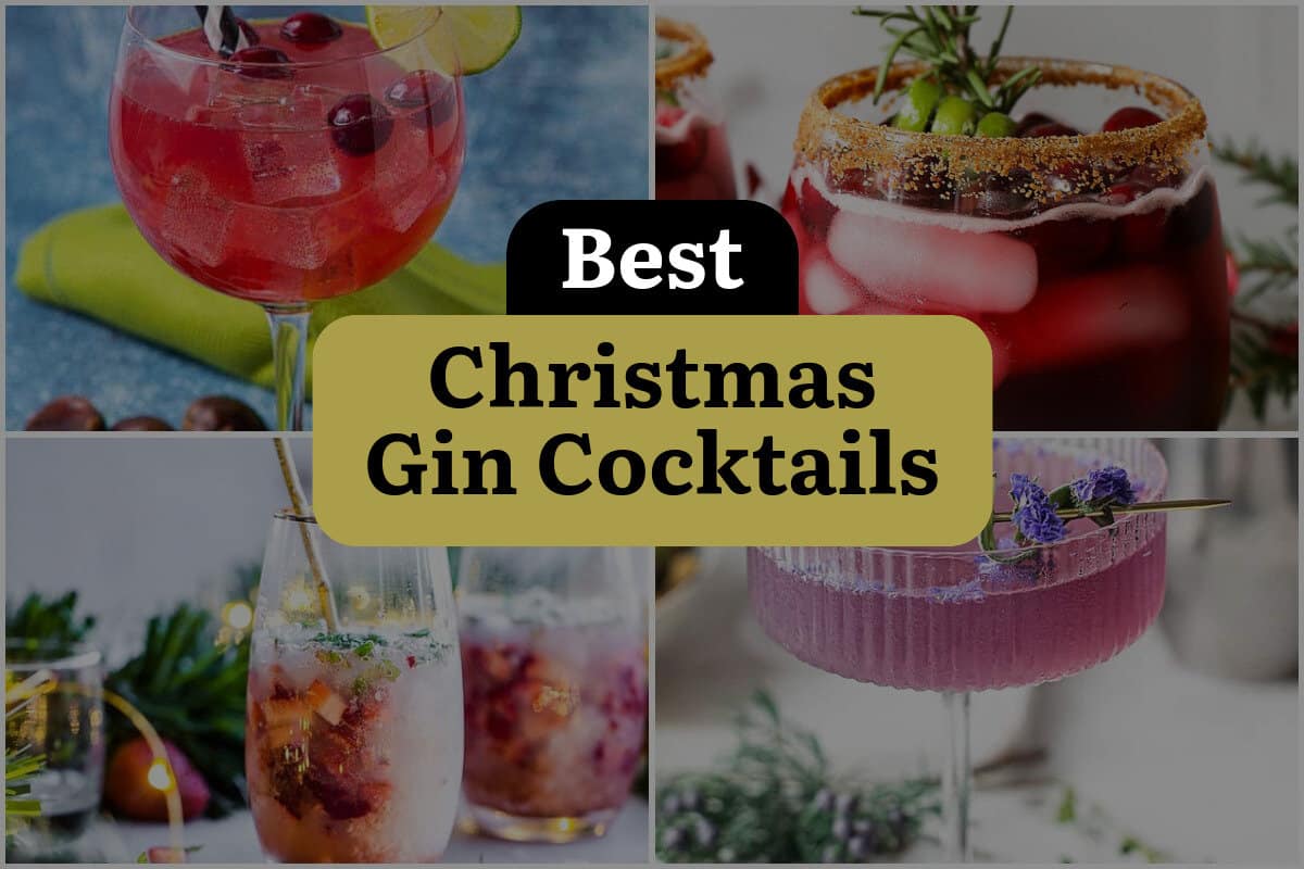 21 Best Christmas Gin Cocktails