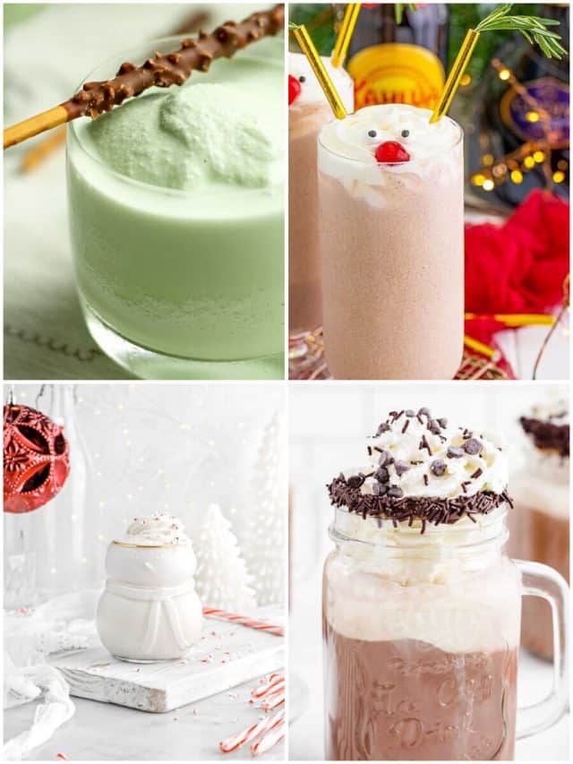 18 Christmas Ice Cream Cocktails To Chill Your Holidays!