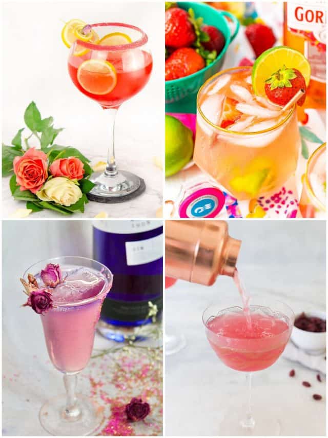 10 Christmas Pink Gin Cocktails To Jingle Your Bells!