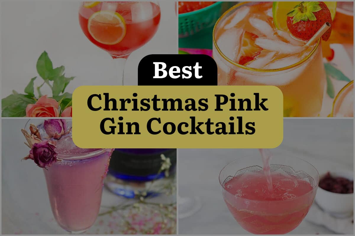 10 Best Christmas Pink Gin Cocktails