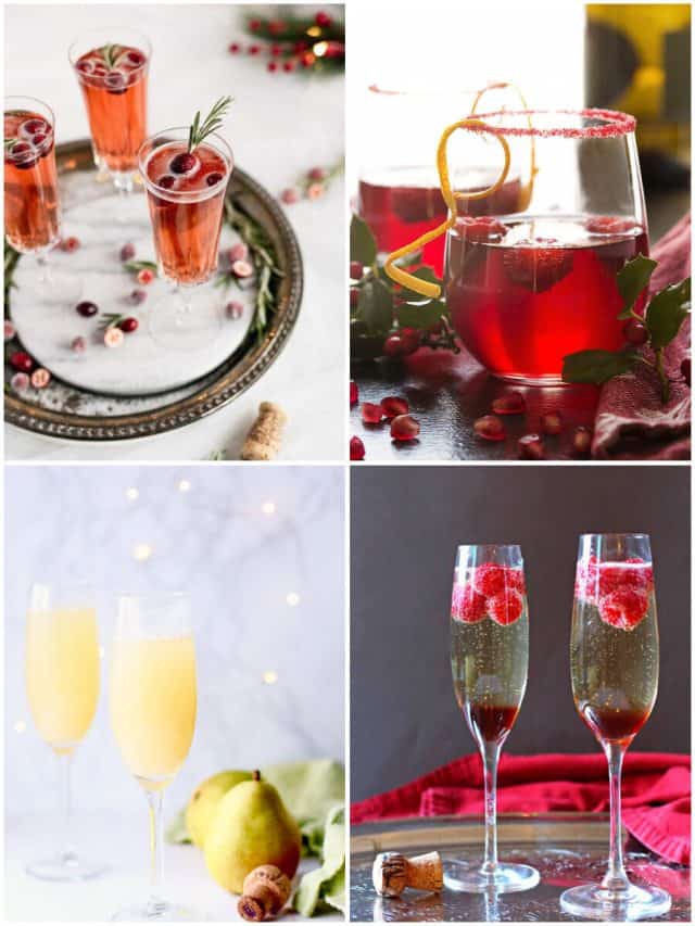 18 Christmas Prosecco Cocktails To Jingle Your Bells