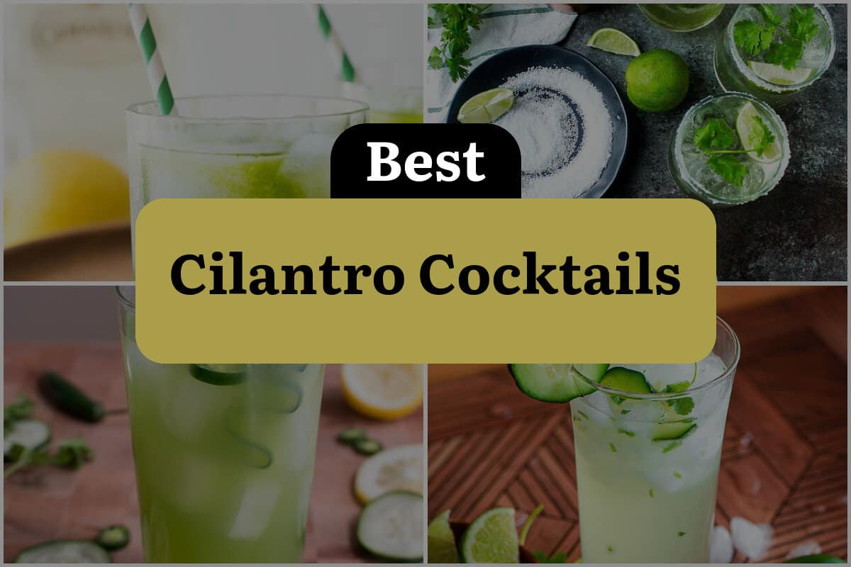 19 Best Cilantro Cocktails