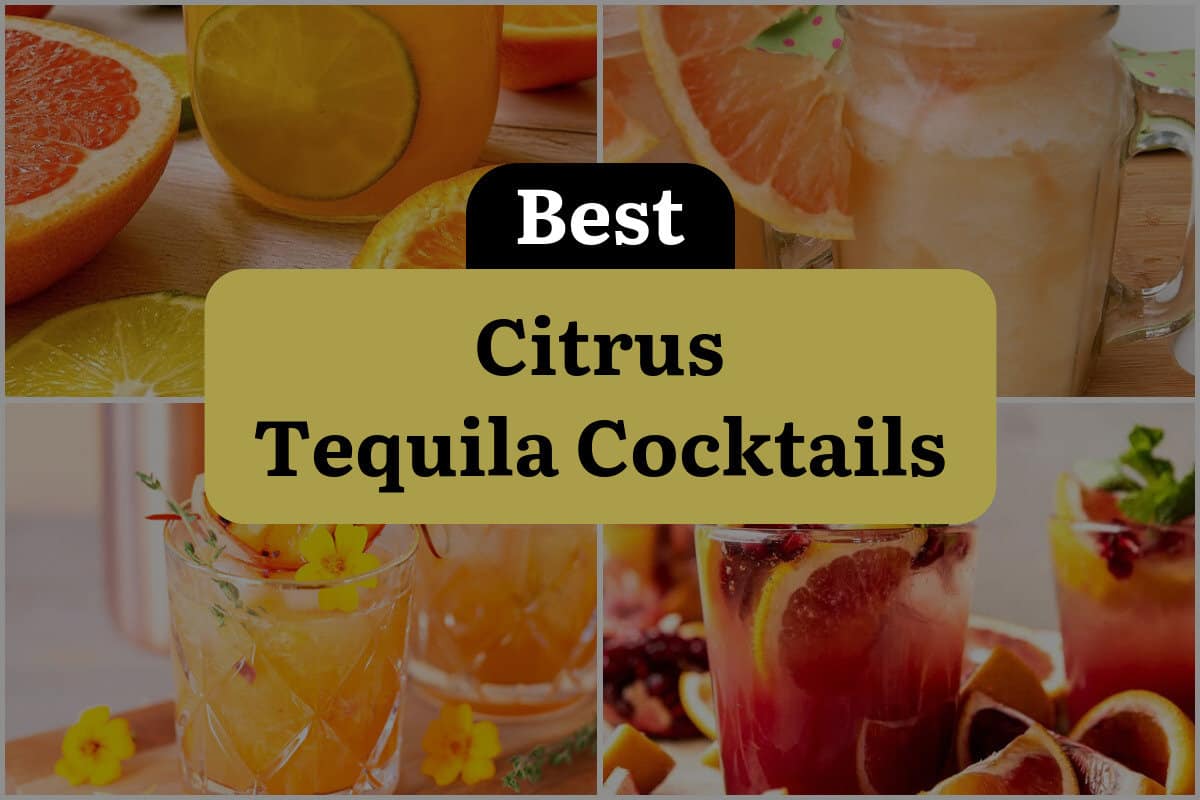 28 Best Citrus Tequila Cocktails