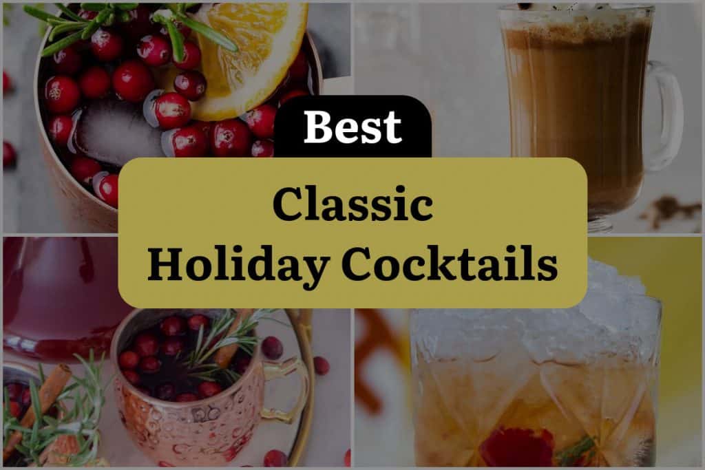32 Classic Holiday Cocktails to Lift Your Spirits This Season