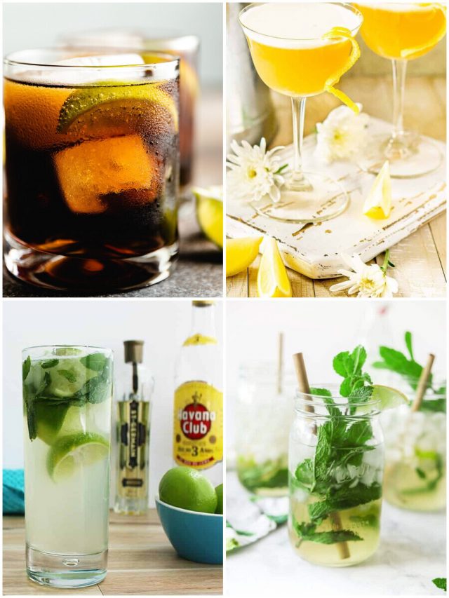 21 Classic Rum Cocktails That Will Take You To The Tropics
