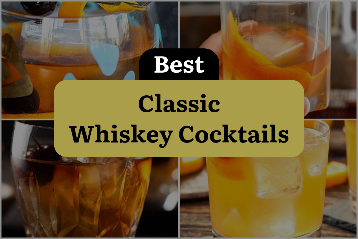 22 Best Classic Whiskey Cocktails