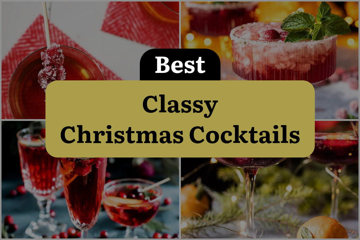 37 Best Classy Christmas Cocktails