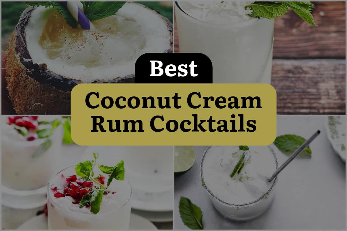 28 Best Coconut Cream Rum Cocktails