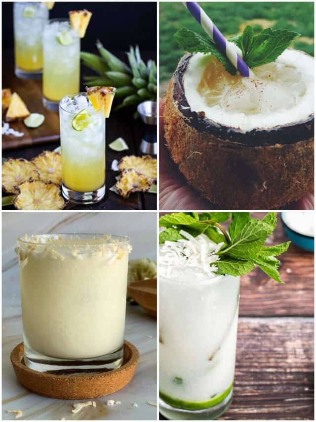 26 Coconut Rum Cocktails That'Ll Transport You To The Tropics!