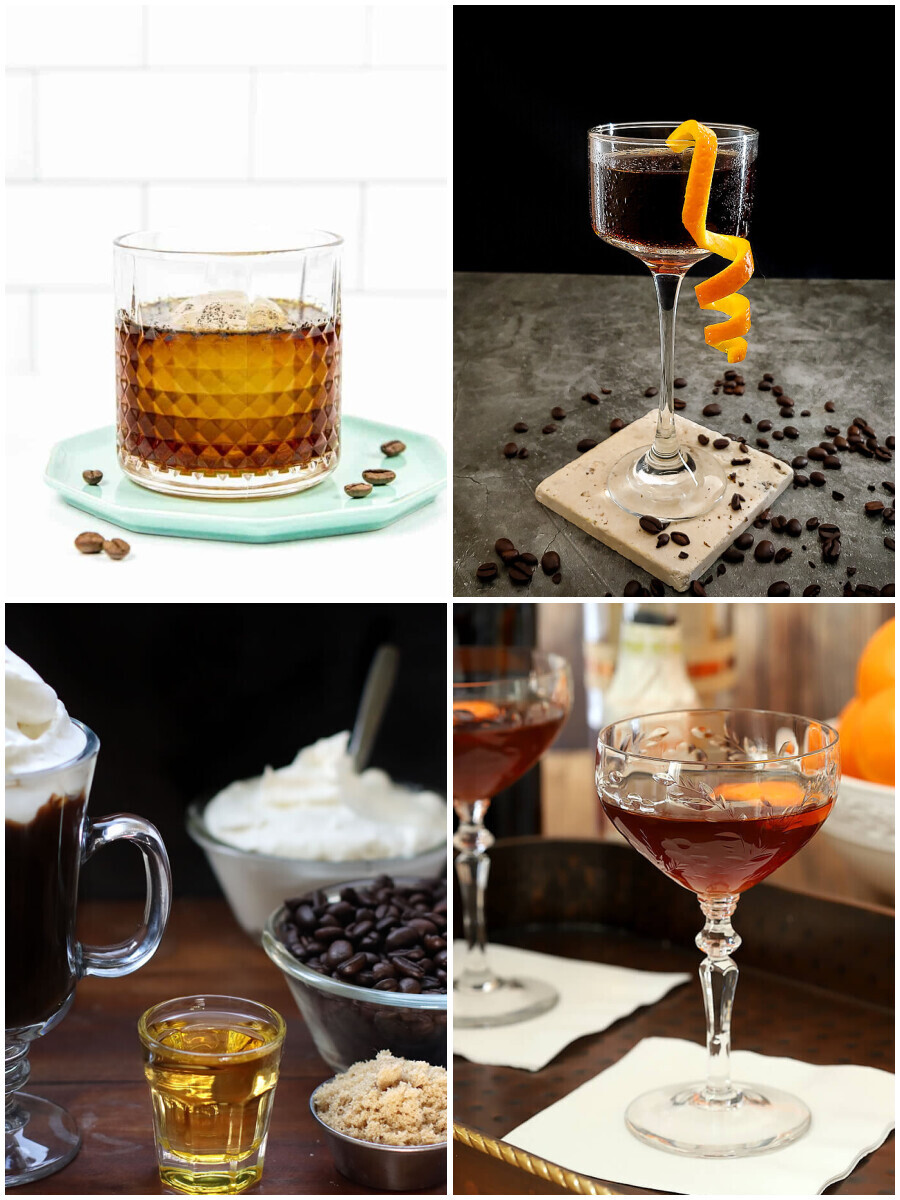 Perk up with these coffee and whiskey cocktails