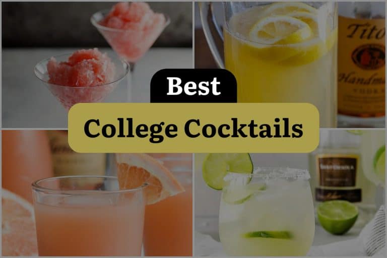 19 College Cocktails That'll Give You a Buzzed Brain! DineWithDrinks