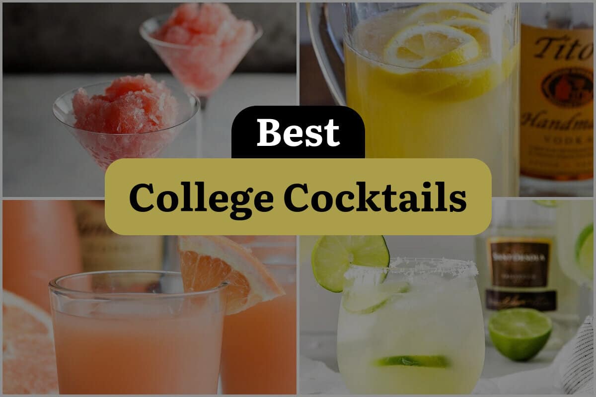 19 Best College Cocktails