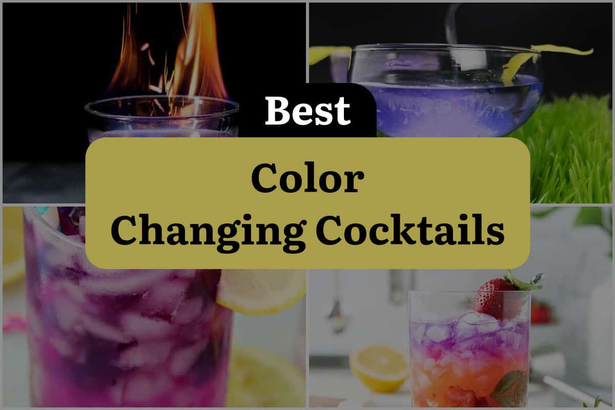 21 Best Color Changing Cocktails