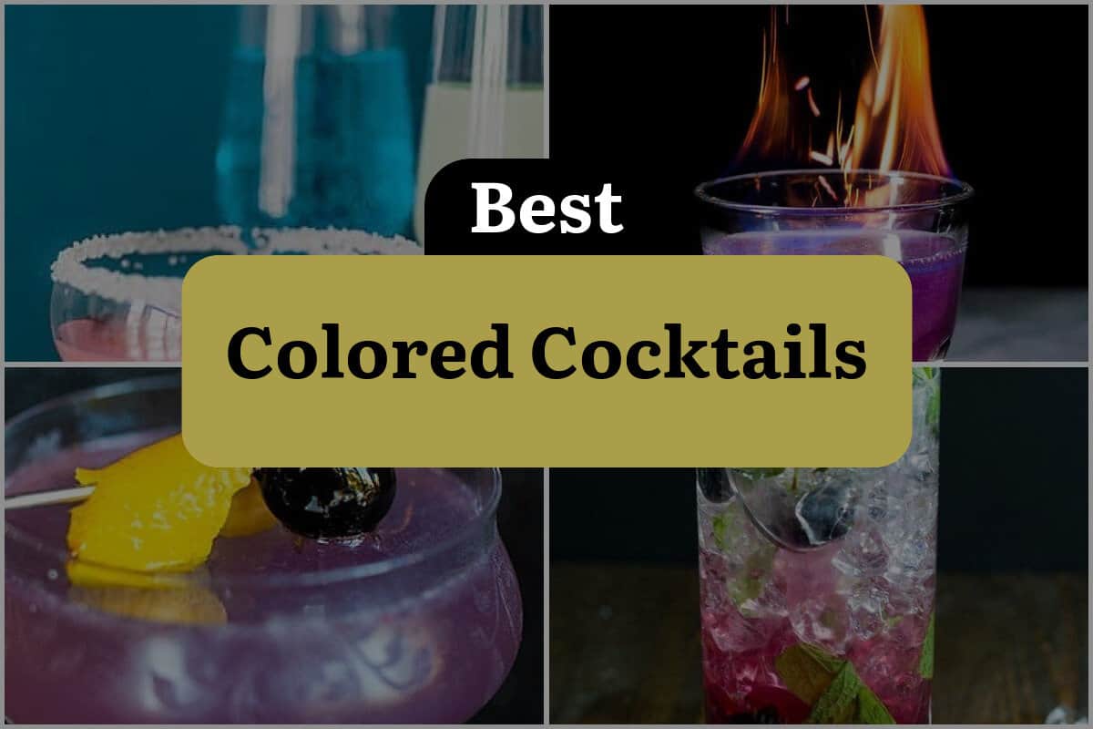 33 Best Colored Cocktails
